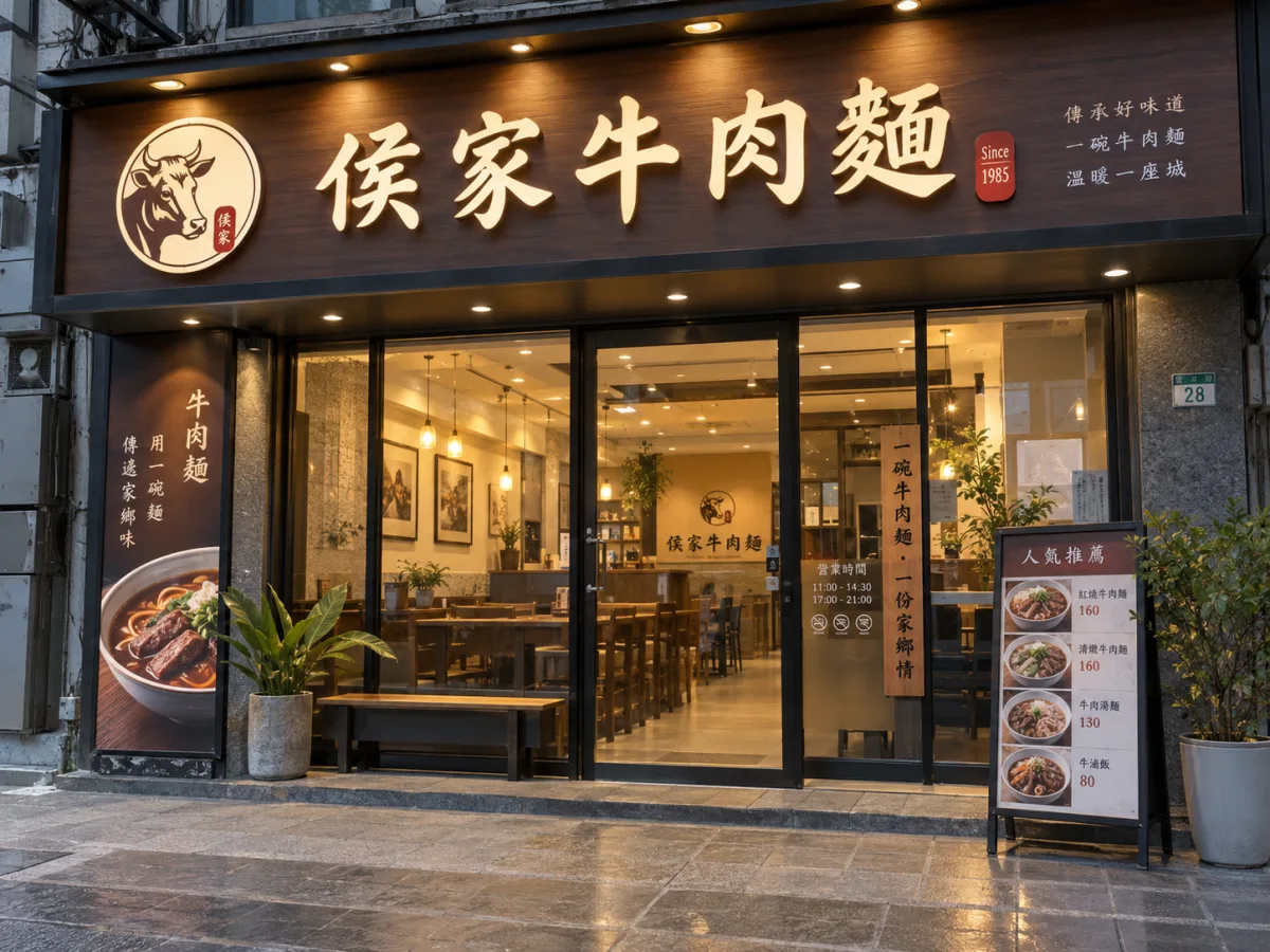 侯家牛肉麵